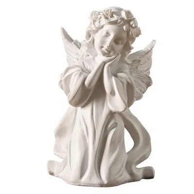 Engel-Ornament aus Kunstharz