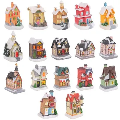 Familien-Weihnachtsschmuck aus Harz